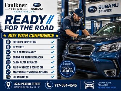 2019 Subaru Forester — rear three-quarter view