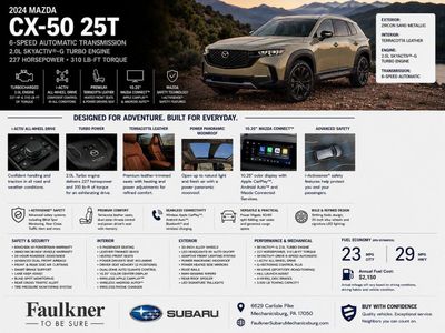 2024 Mazda Mazda CX-50 — side profile view