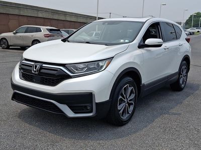 2021 Honda CR-V — rear three-quarter view