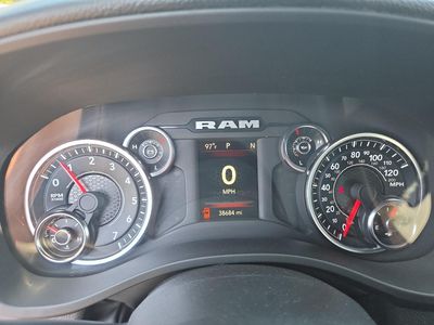 2023 RAM 1500 — interior view