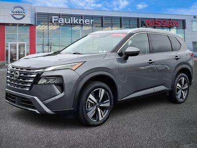2024 Nissan Rogue — rear three-quarter view