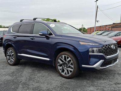 2023 Hyundai SANTA FE — rear three-quarter view