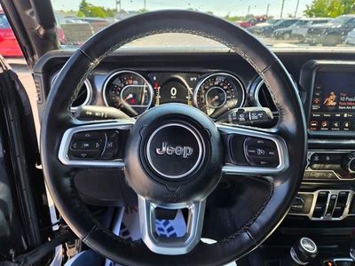 2022 Jeep Wrangler — rear three-quarter view