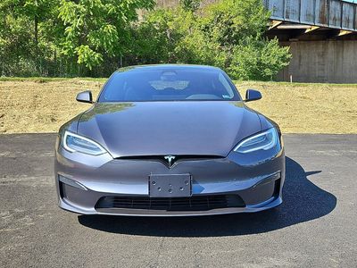 2021 Tesla Model S — side profile view
