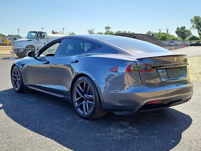 2021 Tesla Model S — interior view