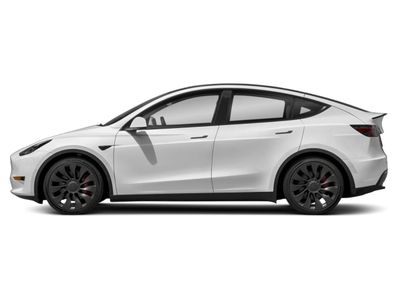2021 Tesla Model Y — side profile view