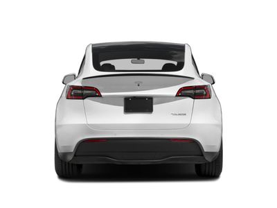 2021 Tesla Model Y — rear three-quarter view
