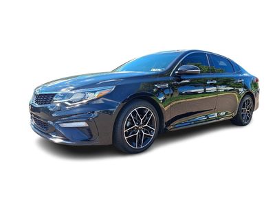 2020 Kia Optima — rear three-quarter view