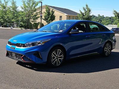 2023 Kia Forte — rear three-quarter view
