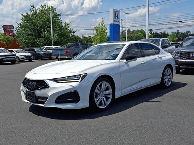 2023 Acura TLX — rear three-quarter view