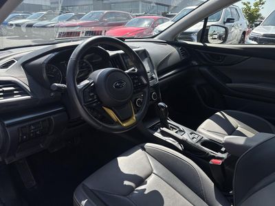 2022 Subaru Crosstrek — interior view