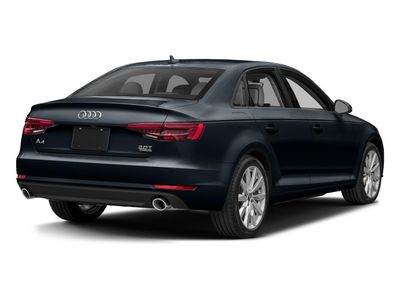 2018 Audi A4 — rear three-quarter view
