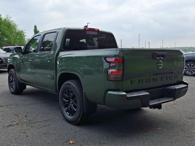2026 Nissan Frontier — rear three-quarter view