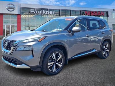 2023 Nissan Rogue — rear three-quarter view