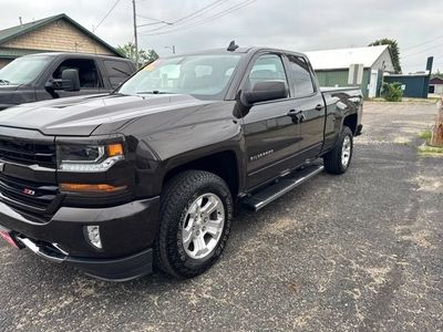 2018 Chevrolet Silverado 1500 — rear three-quarter view