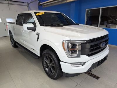 2021 Ford F-150 — rear three-quarter view