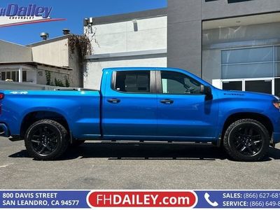 2023 Chevrolet Silverado 1500 — rear three-quarter view