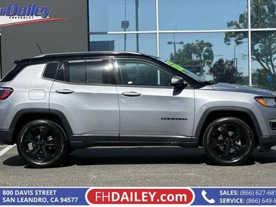 2018 Jeep Compass — rear three-quarter view