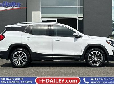2021 GMC Terrain — rear three-quarter view