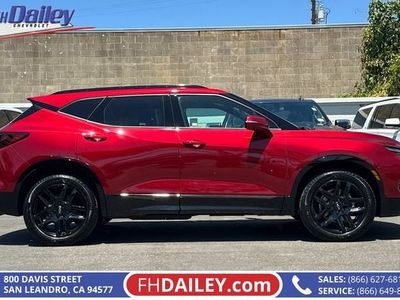 2025 Chevrolet Blazer — rear three-quarter view