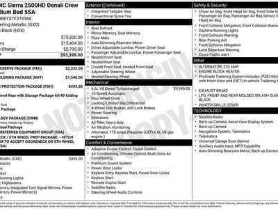 2026 GMC Sierra 2500 HD — interior view