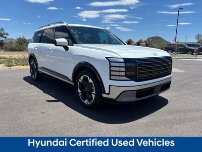 2026 Hyundai PALISADE HYBRID — rear three-quarter view