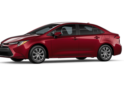 2026 Toyota Corolla — rear three-quarter view