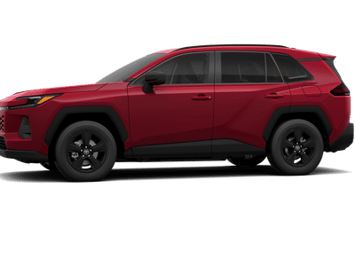 2026 Toyota RAV4 — rear three-quarter view