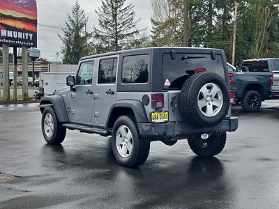 2014 Jeep Wrangler — interior view