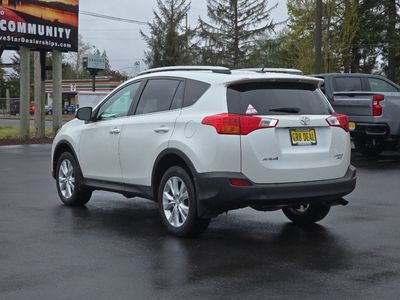 2014 Toyota RAV4 — interior view