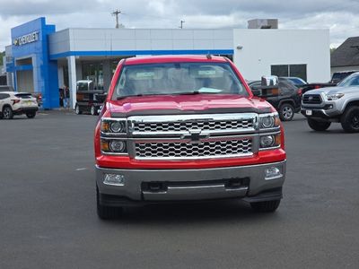 2015 Chevrolet Silverado 1500 — rear three-quarter view