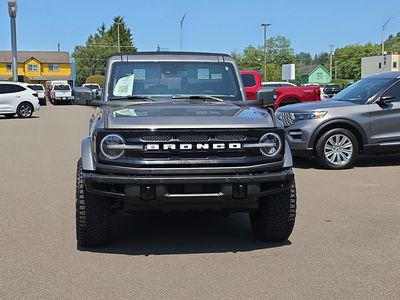 2021 Ford Bronco — rear three-quarter view