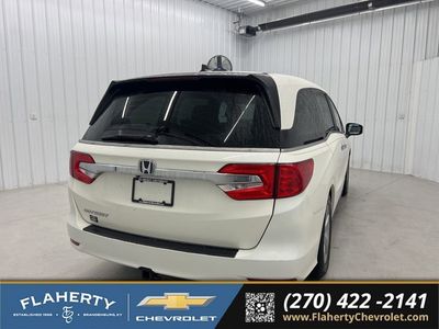 2019 Honda Odyssey — rear three-quarter view