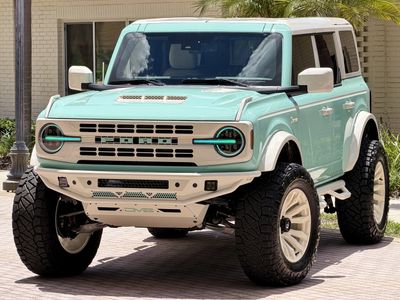 2025 Ford Bronco — rear three-quarter view