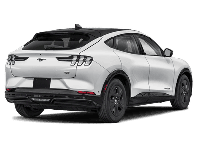 2021 Ford Mustang Mach-E — rear three-quarter view
