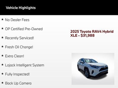 2025 Toyota RAV4 Hybrid — rear three-quarter view