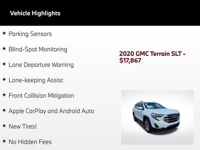 2020 GMC Terrain — detail view