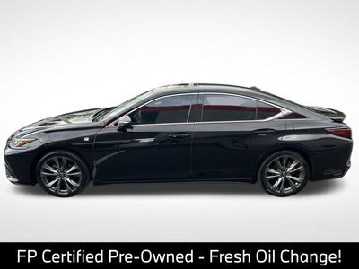 2020 Lexus ES — interior view