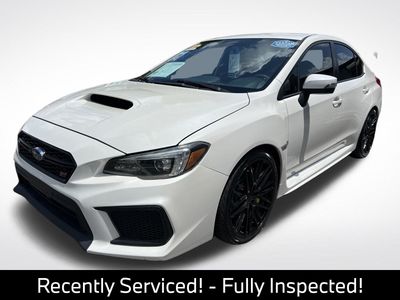 2018 Subaru WRX — rear three-quarter view