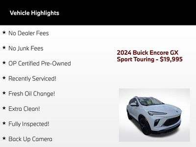 2024 Buick Encore GX — rear three-quarter view