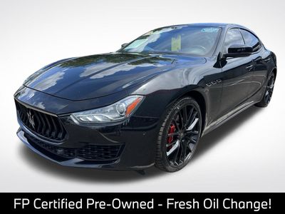 2019 Maserati Ghibli — interior view