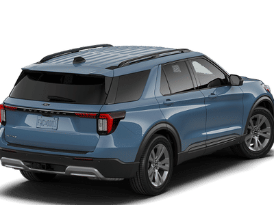 2026 Ford Explorer — rear three-quarter view
