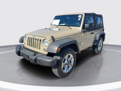 2017 Jeep Wrangler — side profile view