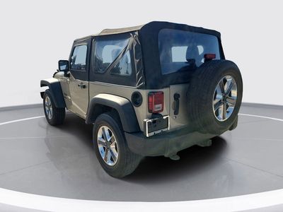 2017 Jeep Wrangler — rear three-quarter view