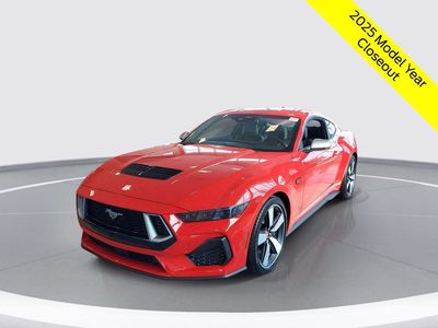 2025 Ford Mustang — rear three-quarter view
