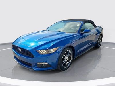 2017 Ford Mustang — side profile view