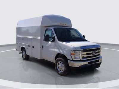 2026 Ford E-350SD — rear three-quarter view