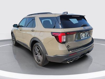 2026 Ford Explorer — rear three-quarter view