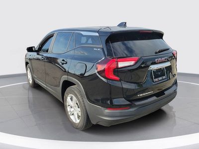 2022 GMC Terrain — rear three-quarter view