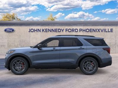 2026 Ford Explorer — rear three-quarter view